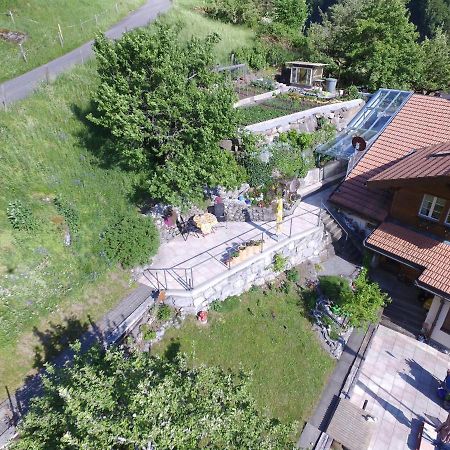 Ferienwohnung Stalden Lütschenthal Bagian luar foto