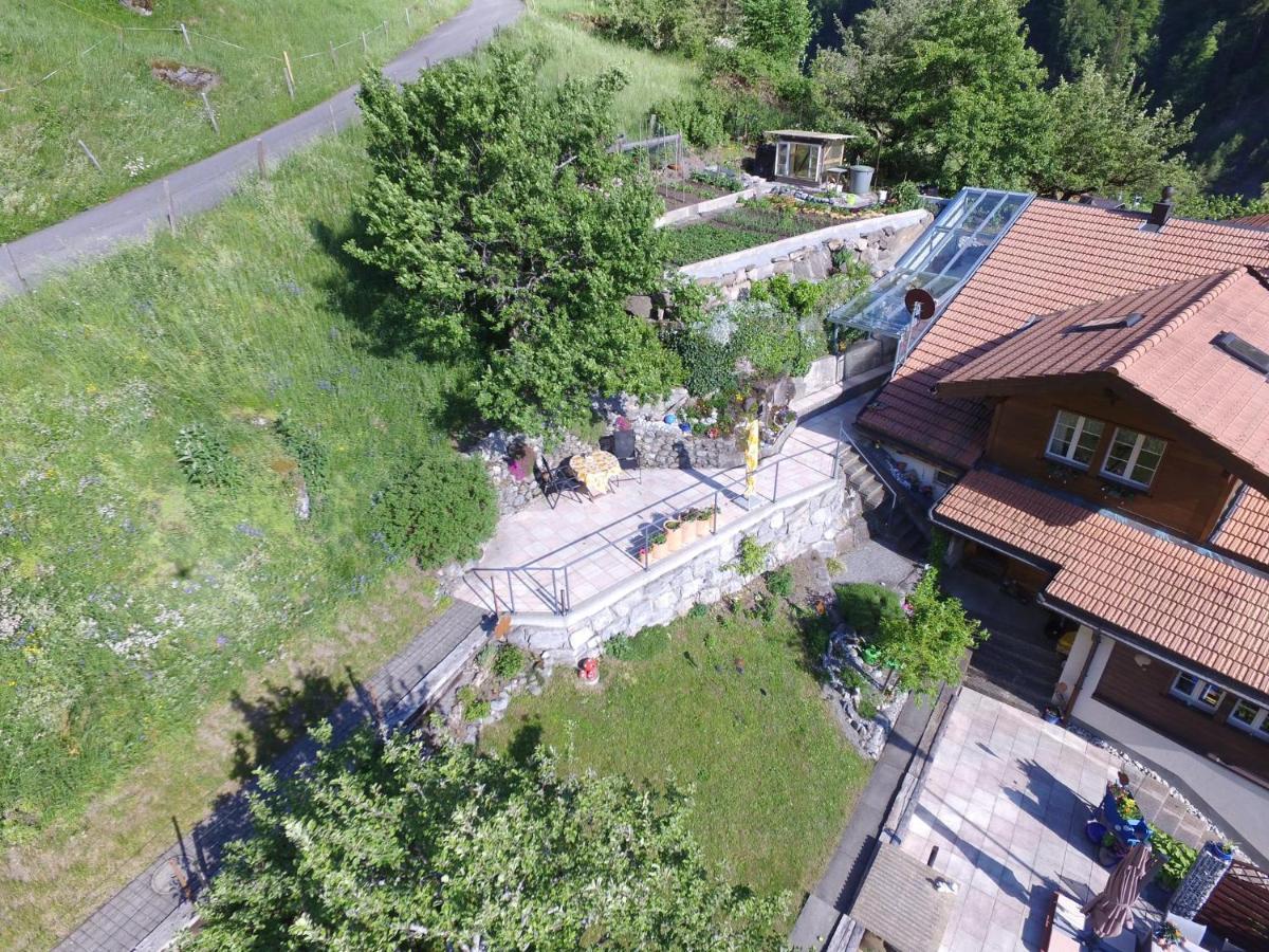 Ferienwohnung Stalden Lütschenthal Bagian luar foto
