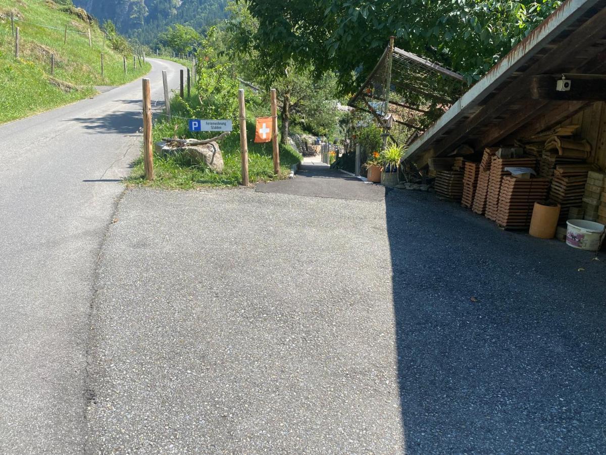 Ferienwohnung Stalden Lütschenthal Bagian luar foto