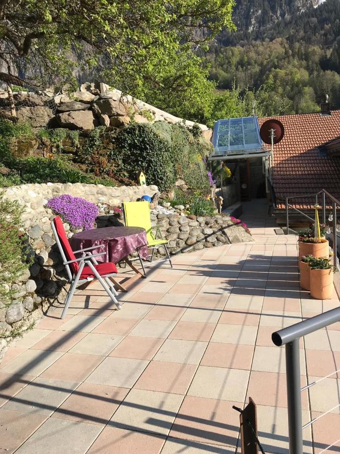 Ferienwohnung Stalden Lütschenthal Bagian luar foto